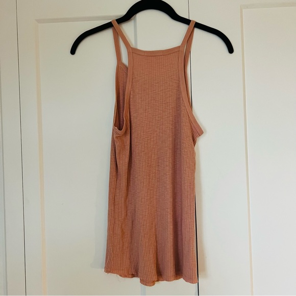 Sundry Bundle of 3 Strappy Tank Tops in Coral, Adobe, and Tan/White Size XS (0) - Picture 12 of 16